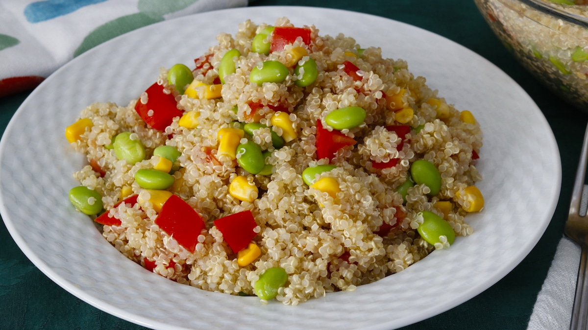 Receta de ensalada de quinoa