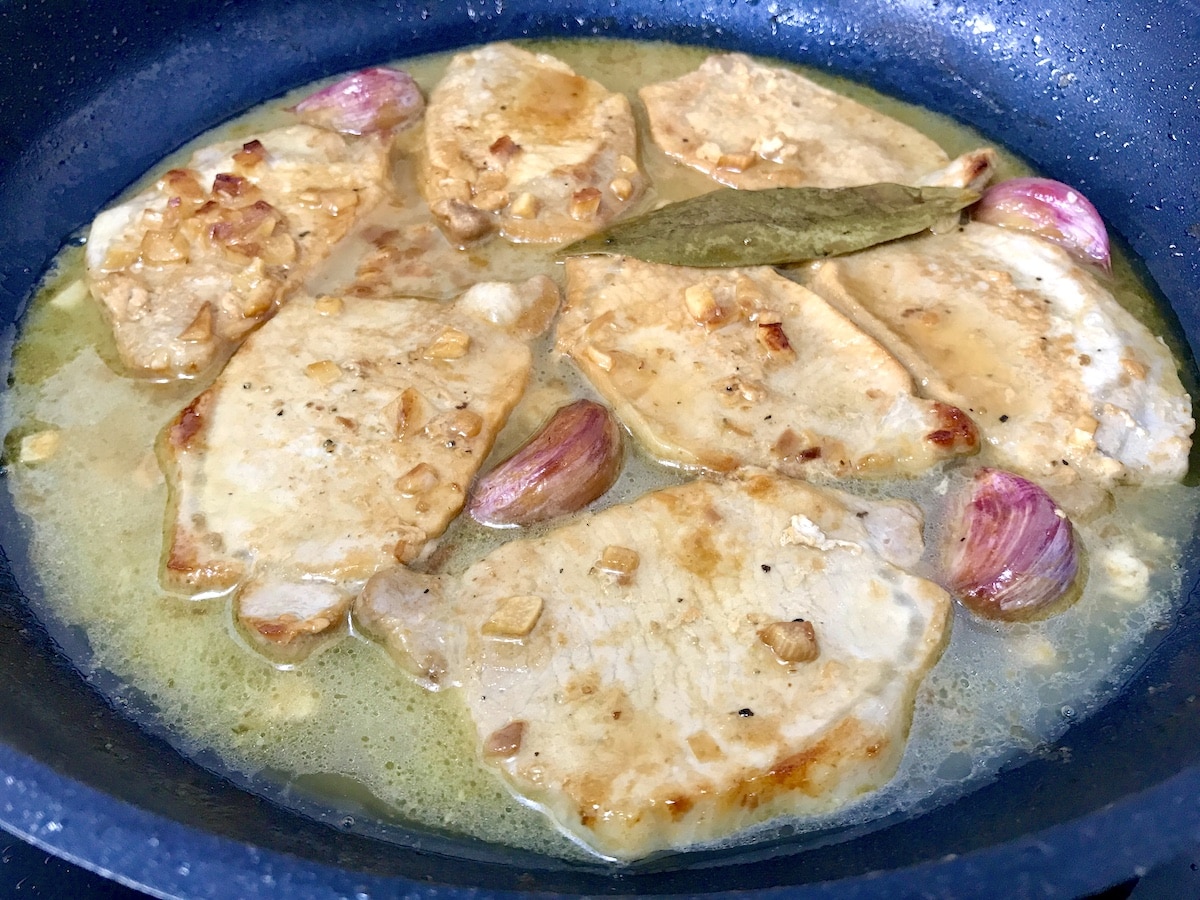 receta de lomo al ajillo