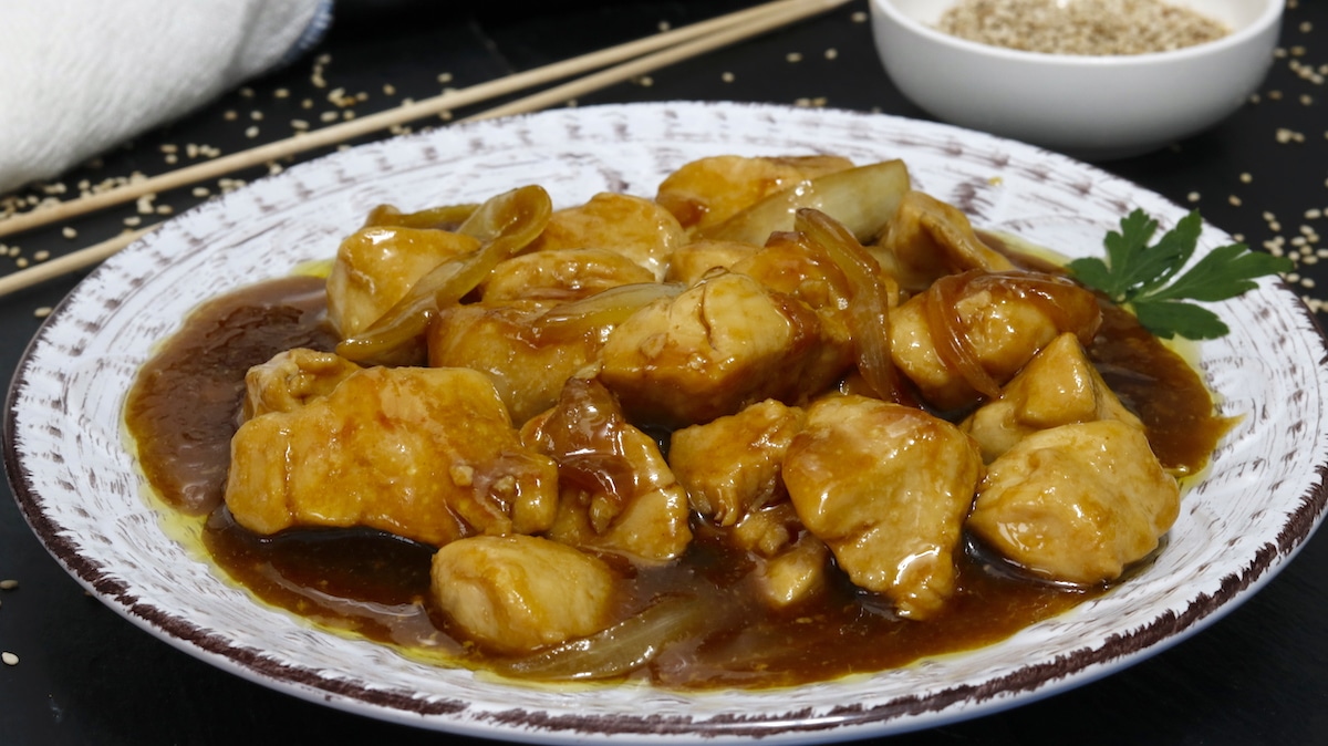 receta de pollo teriyaki