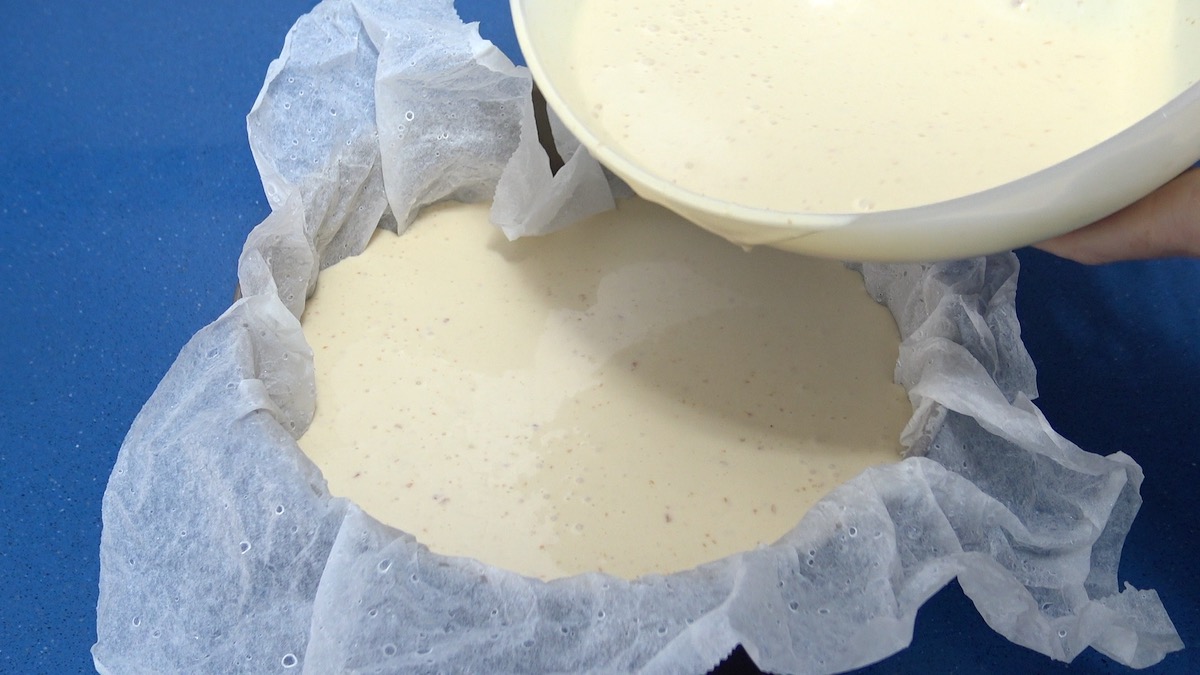 receta de tarta de queso y turron