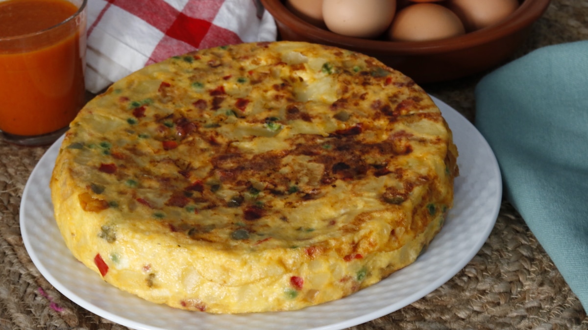 receta de tortilla paisana