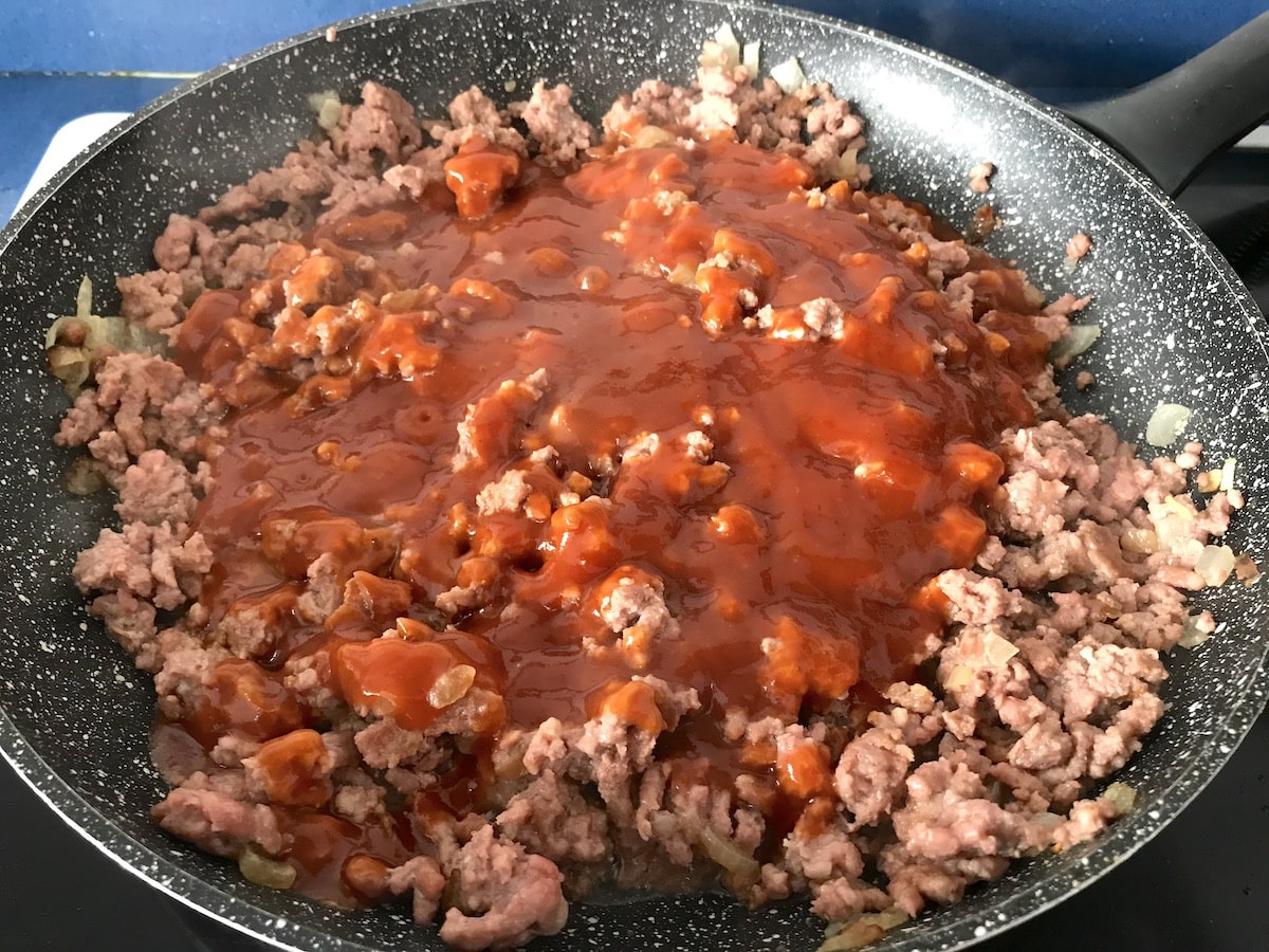 relleno de pizza barbacoa
