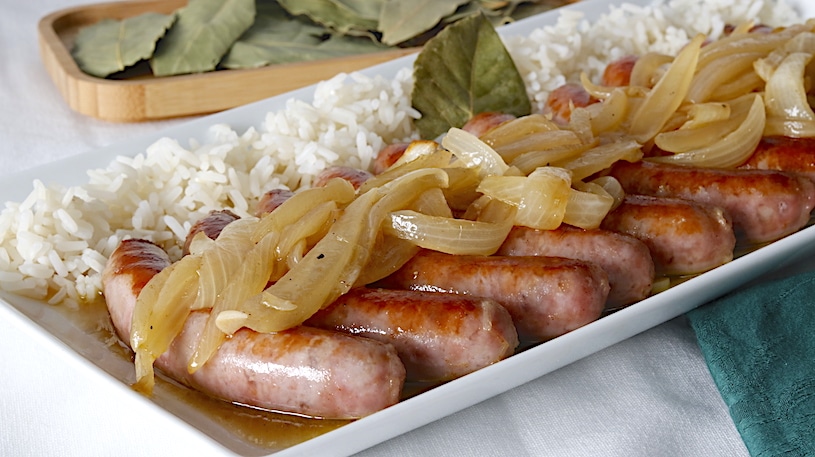 Salchichas Frescas a la Cerveza Salchichas Frescas a la Cerveza