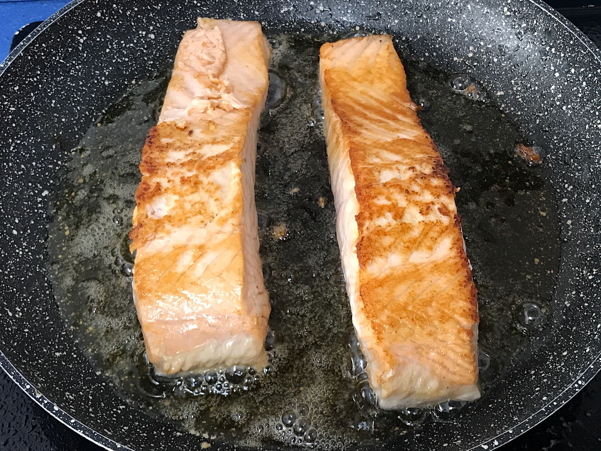 salmon a la plancha