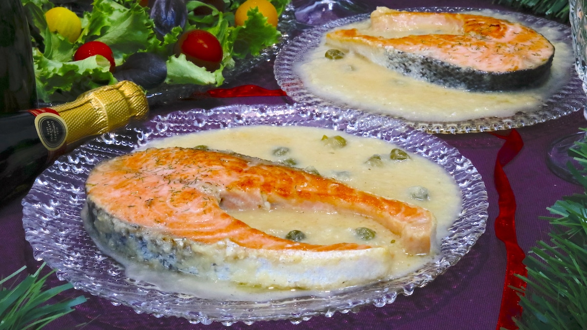 Salmón al Cava Salmón al Cava