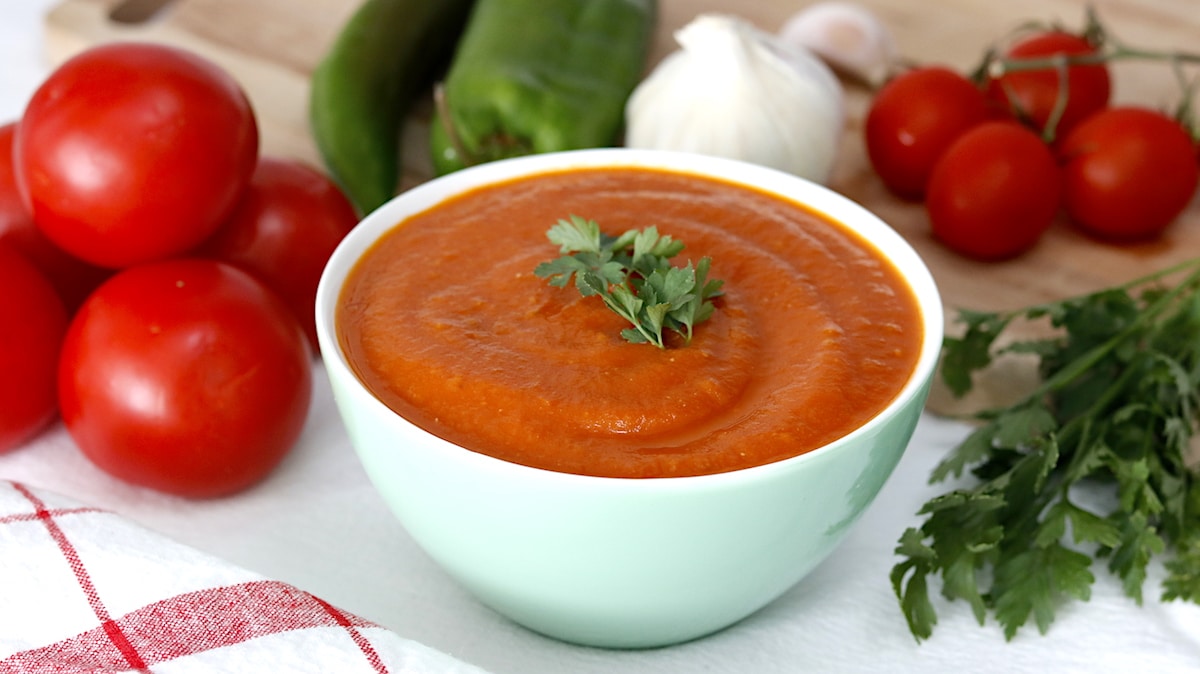 Salsa de Tomate Casera Salsa de Tomate Casera