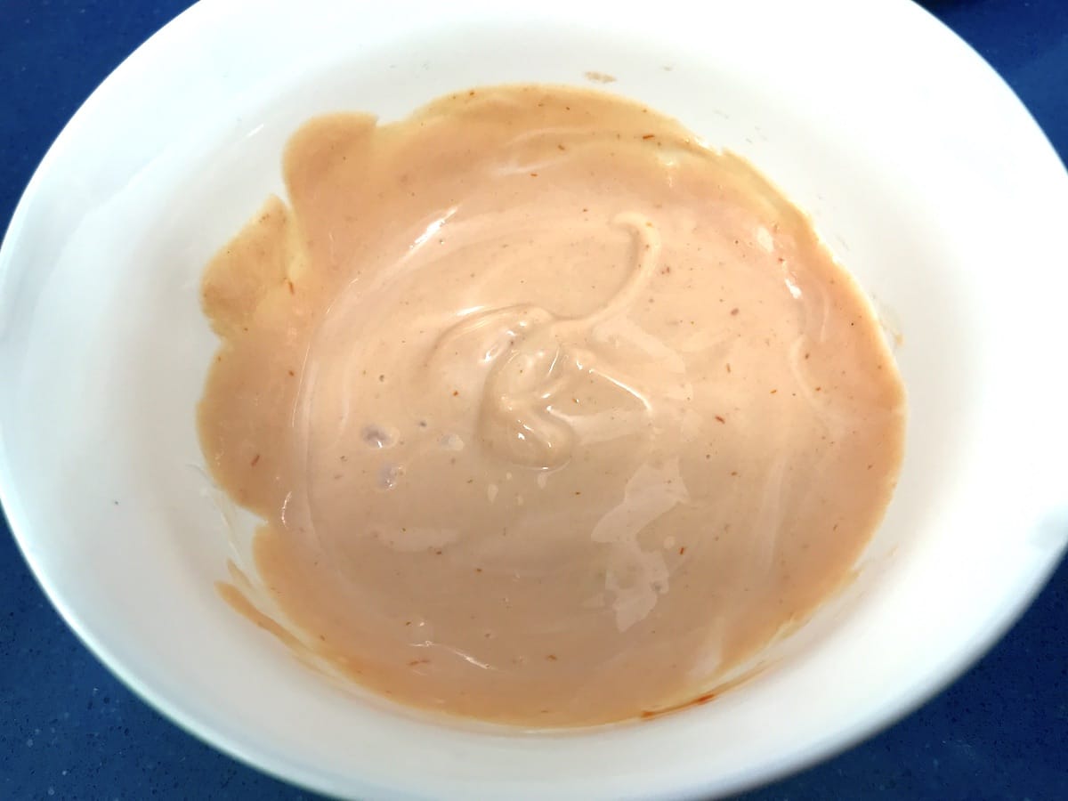 salsa rosa para ensaladilla cangrejo