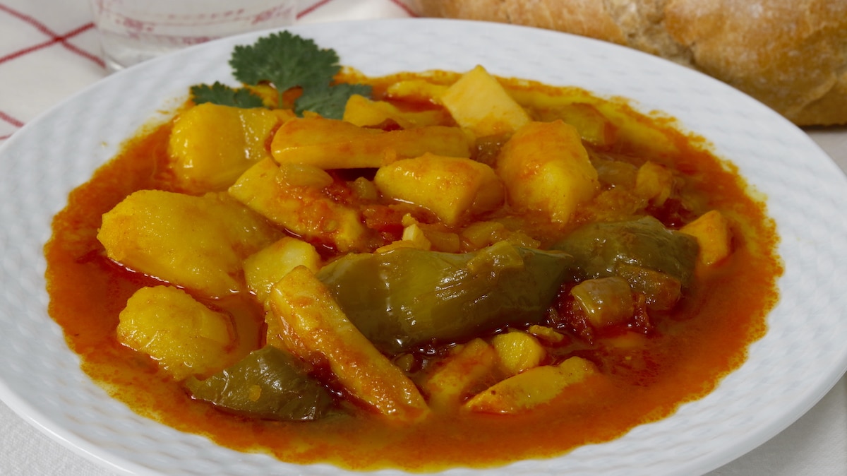 como hacer sepia con patatas