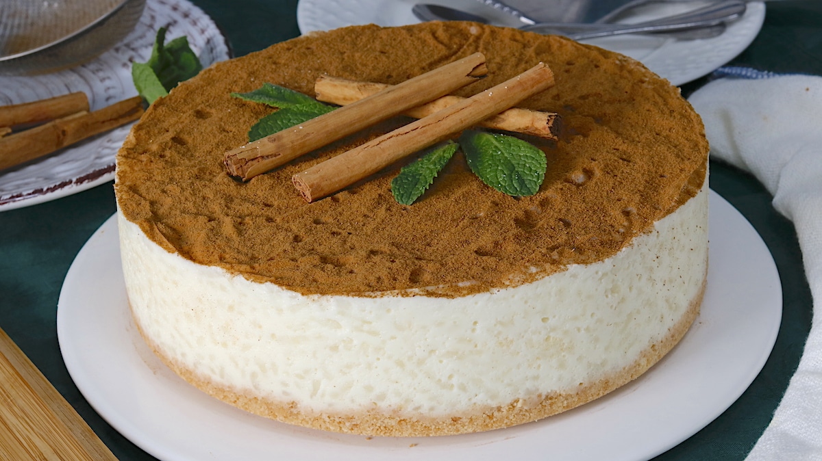 Tarta de Arroz con Leche Tarta de Arroz con Leche