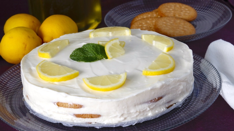 Tarta de Galletas y Limón Tarta de Galletas y Limón