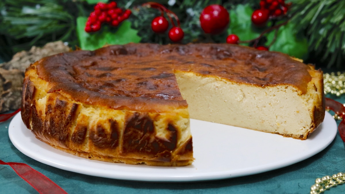 Tarta de Queso y Turrón Tarta de Queso y Turrón