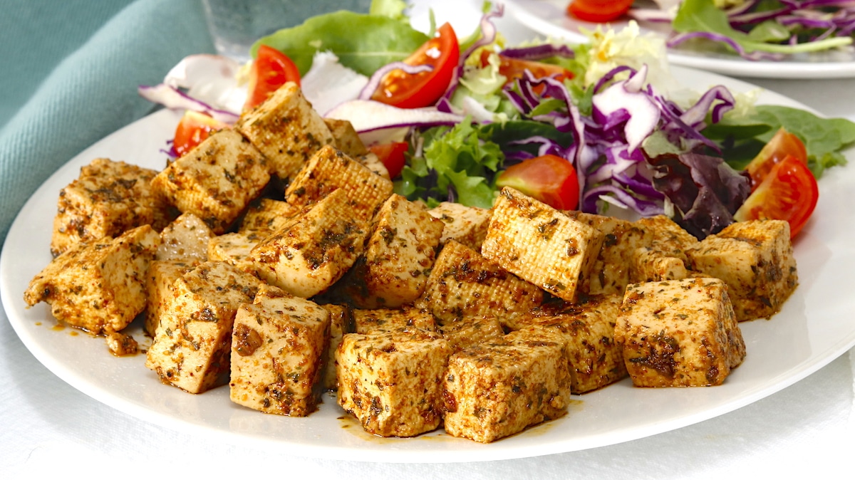 Tofu Marinado a la Plancha Tofu Marinado a la Plancha