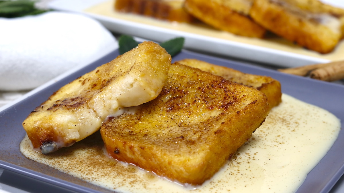 Torrijas de Natillas Torrijas de Natillas