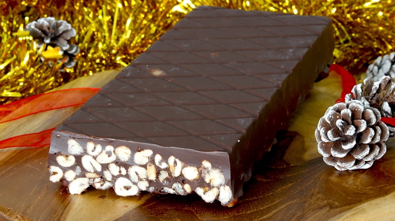 Turrón de Chocolate Crujiente Turrón de Chocolate Crujiente